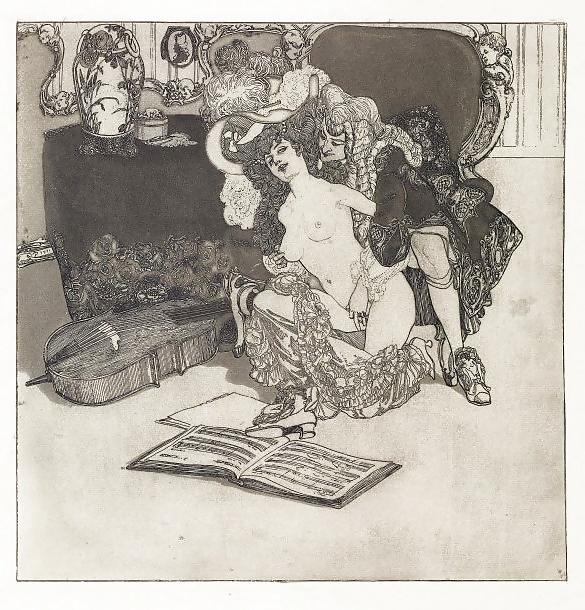25P Vintage Erotic Drawings 15