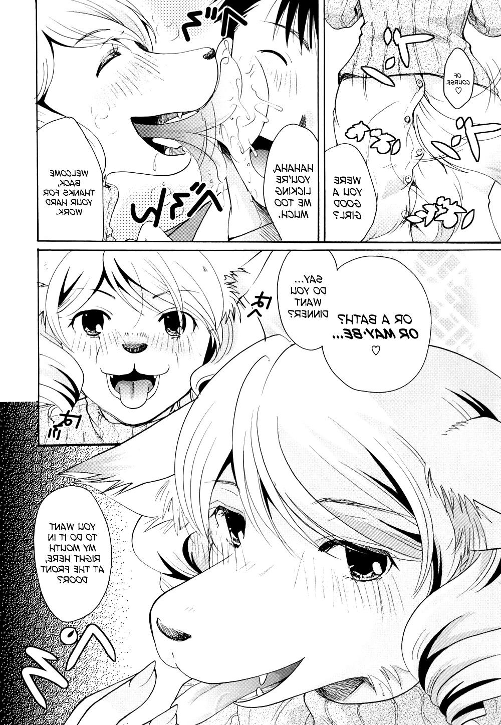 22P Doujinshi time: work wife is a furry (English)