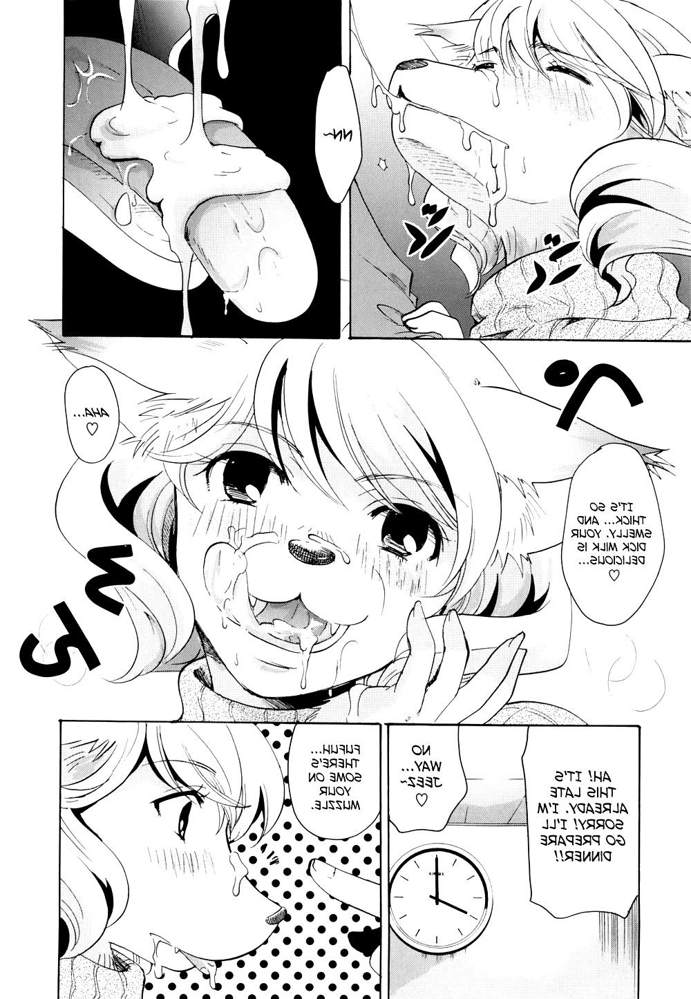 22P Doujinshi time: work wife is a furry (English)