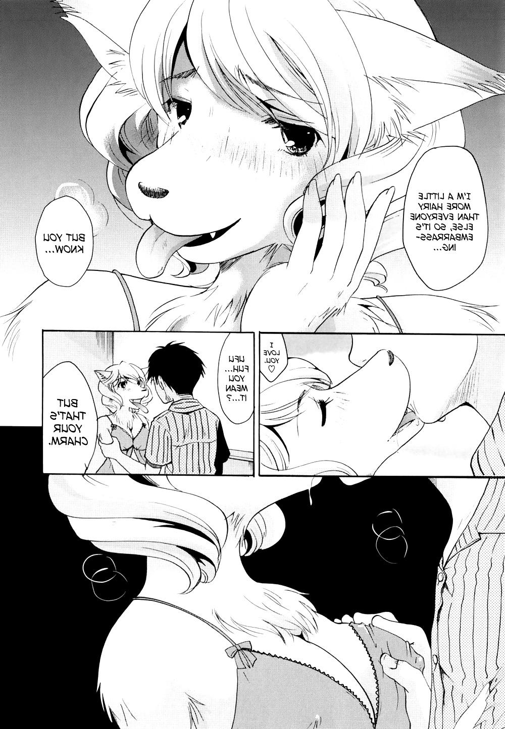 22P Doujinshi time: work wife is a furry (English)