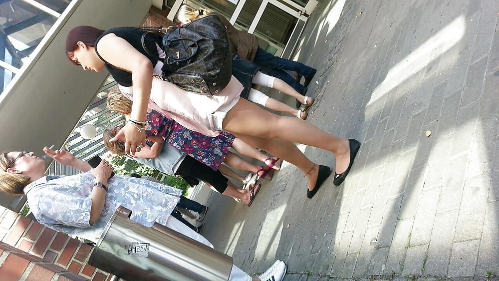 18P Candid Nylon Pantyhose Teens German 
