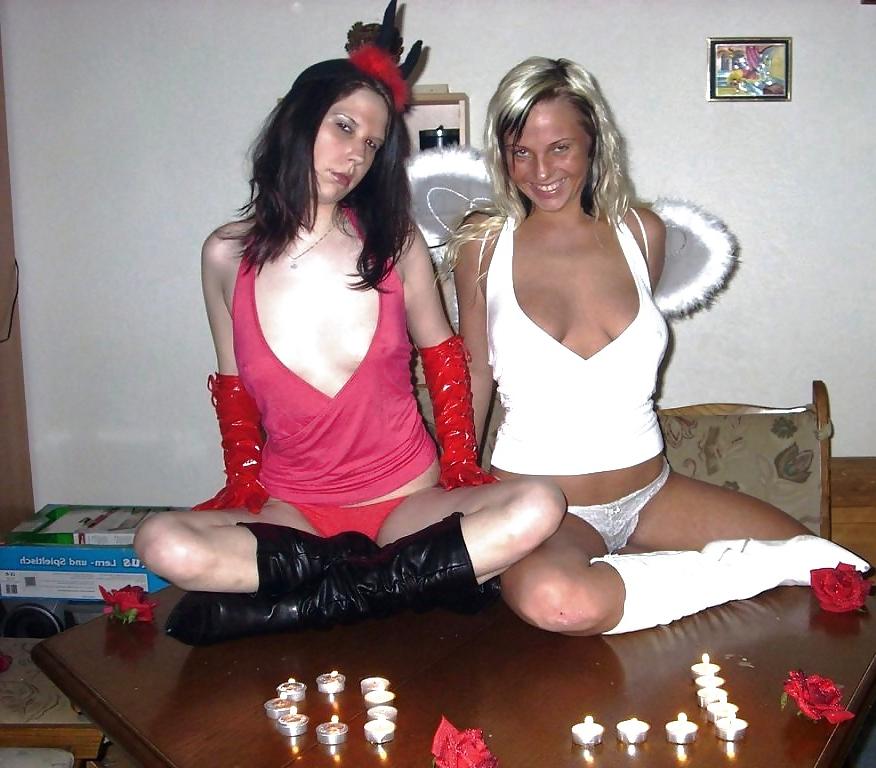 20P Private Bilder - Deutscher Engel und Teufel - so heiß