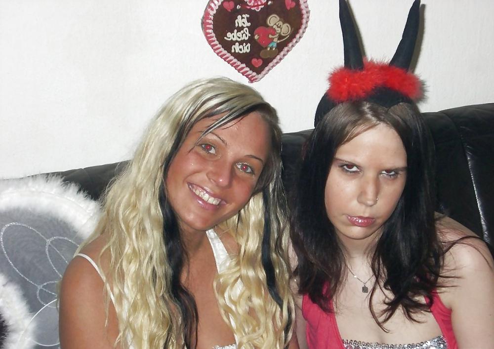 20P Private Bilder - Deutscher Engel und Teufel - so heiß