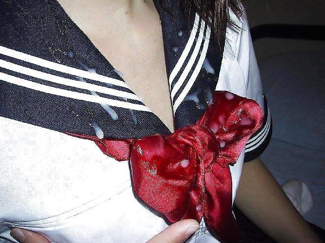 25P Cum covered clothes