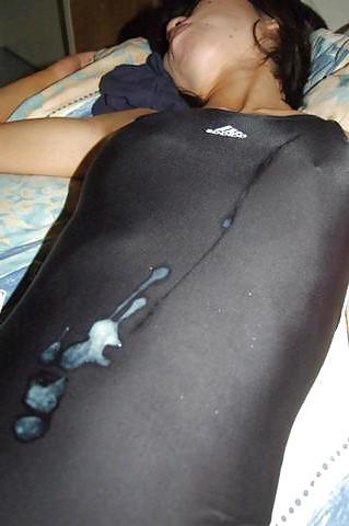 25P Cum covered clothes