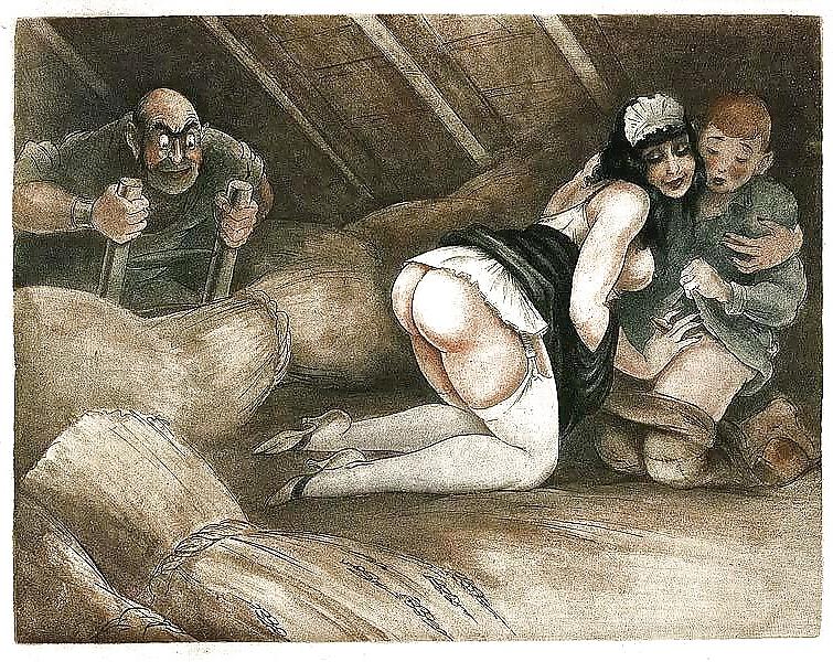 25P Vintage Erotic Drawings 12