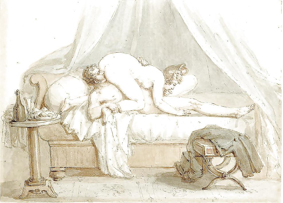 25P Vintage Erotic Drawings 12