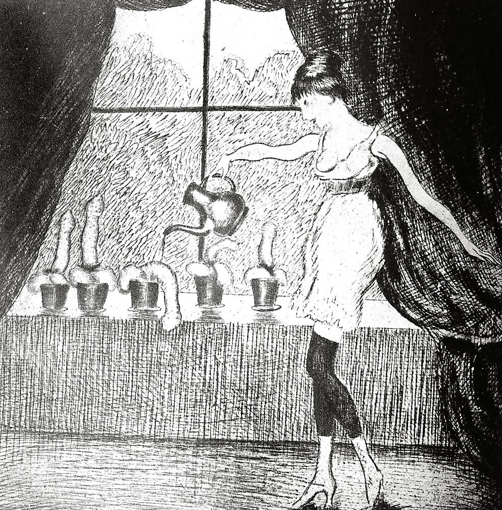 25P Vintage Erotic Drawings 12