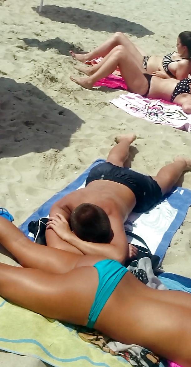 10P Beach- big boobs baby