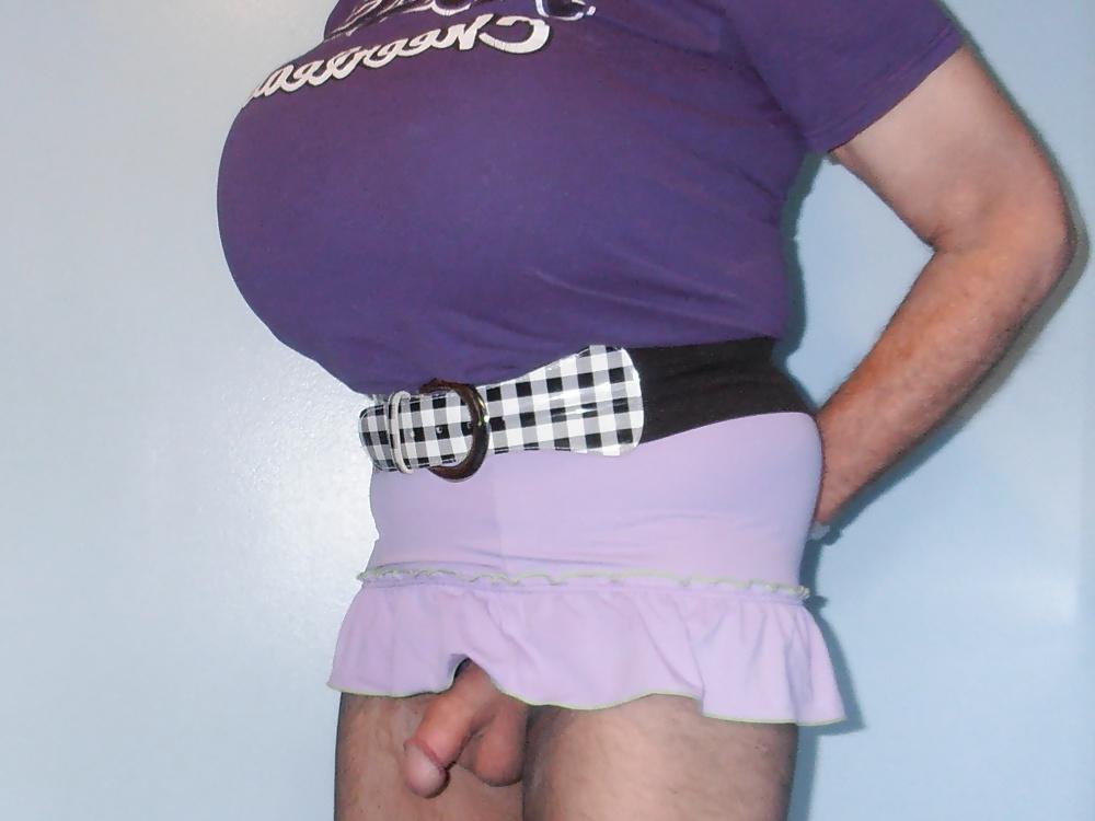 25P Mary, the F cup busty schoolgirl crossdresser