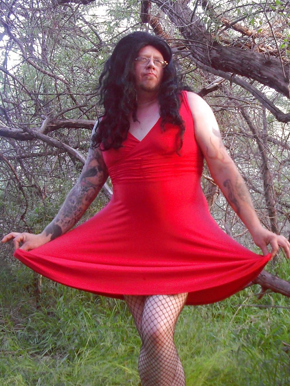 25P Mother Nature Meet Crossdresser & His Little Cock