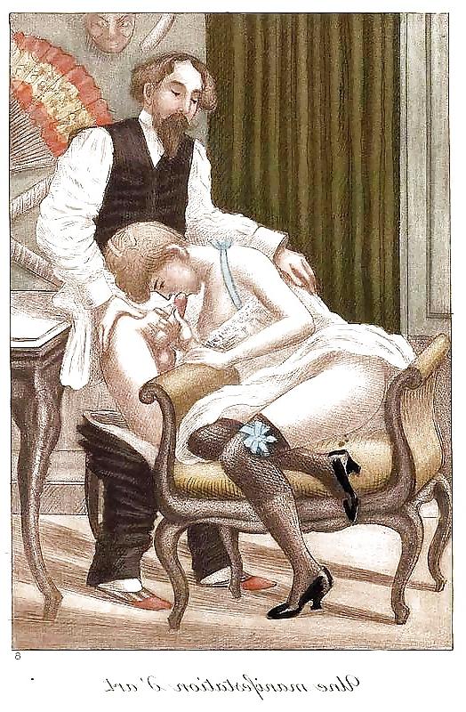 25P Vintage Erotic Drawings 8
