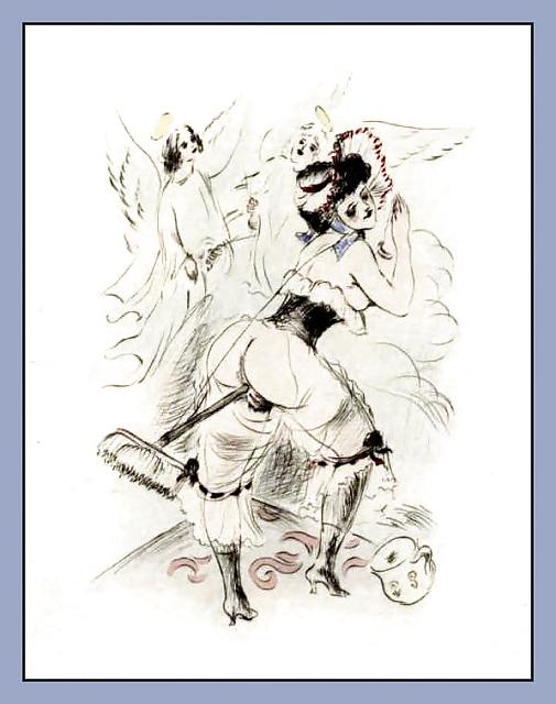 25P Vintage Erotic Drawings 8
