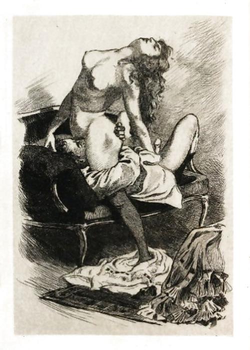 25P Vintage Erotic Drawings 4