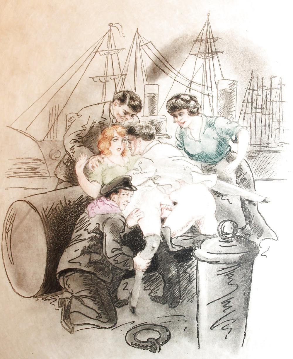 25P Vintage Erotic Drawings 4