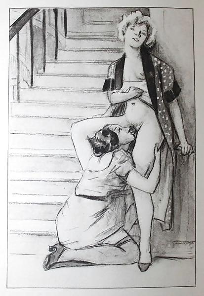 25P Vintage Erotic Drawings 4