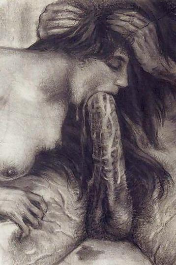 25P Erotic Vintage Drawings