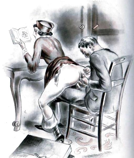 25P Erotic Vintage Drawings