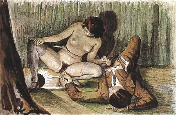 25P Erotic Vintage Drawings