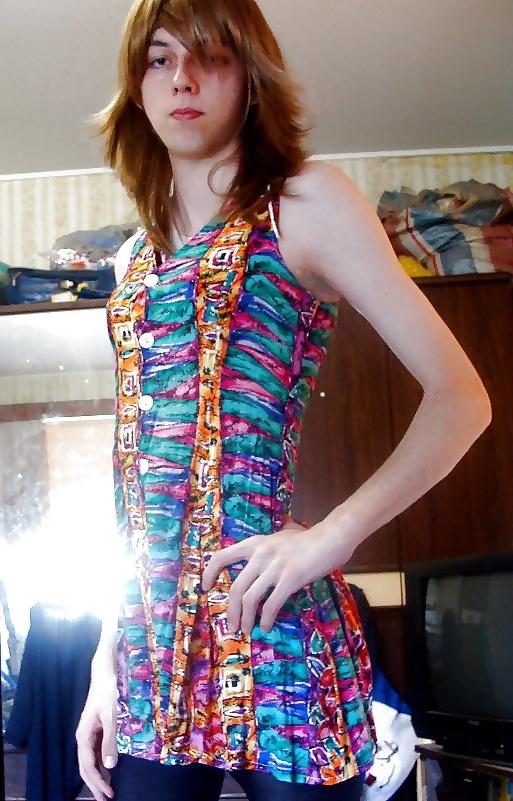 10P Sexy Young Crossdresser