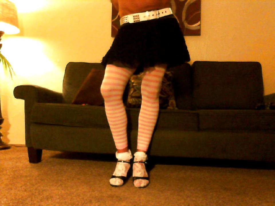 24P Lisa Love Crossdresser toys fisting and cums on her tits