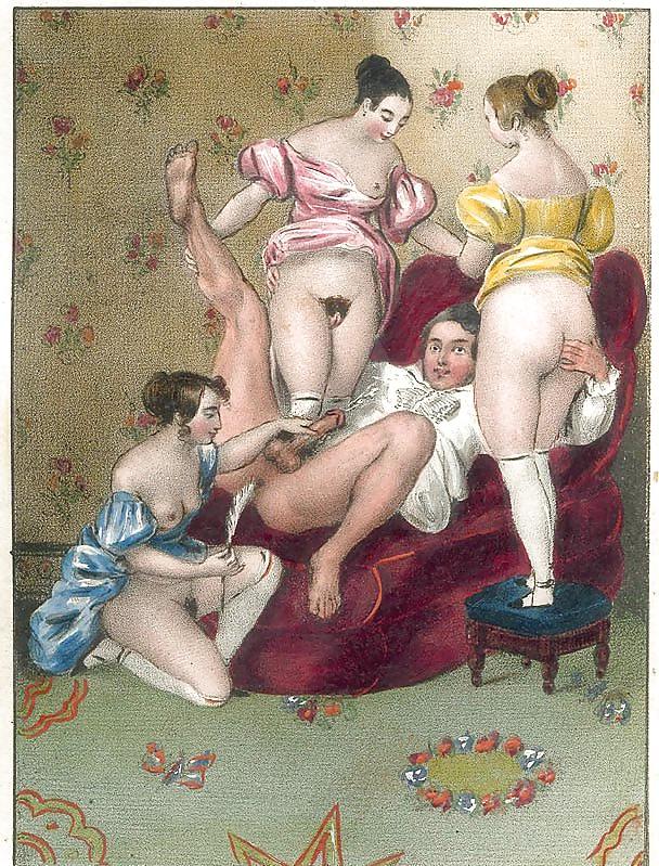 25P Vintage Erotic Drawings 5