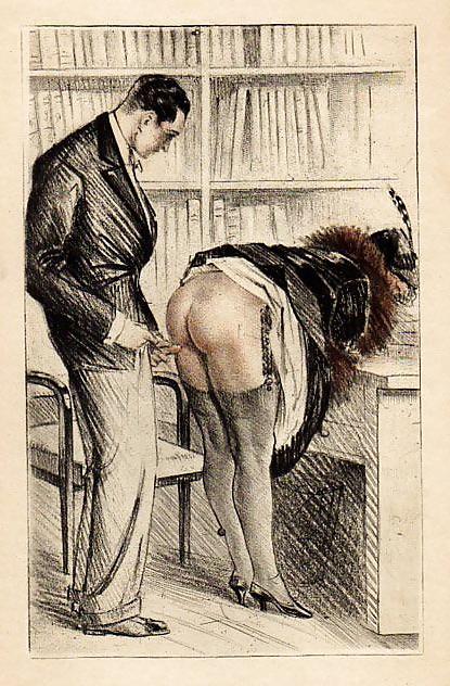 25P Vintage Erotic Drawings 5