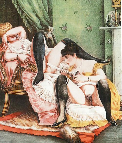 25P Vintage Erotic Drawings 5