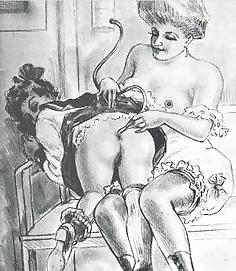 25P Vintage Erotic Drawings 5