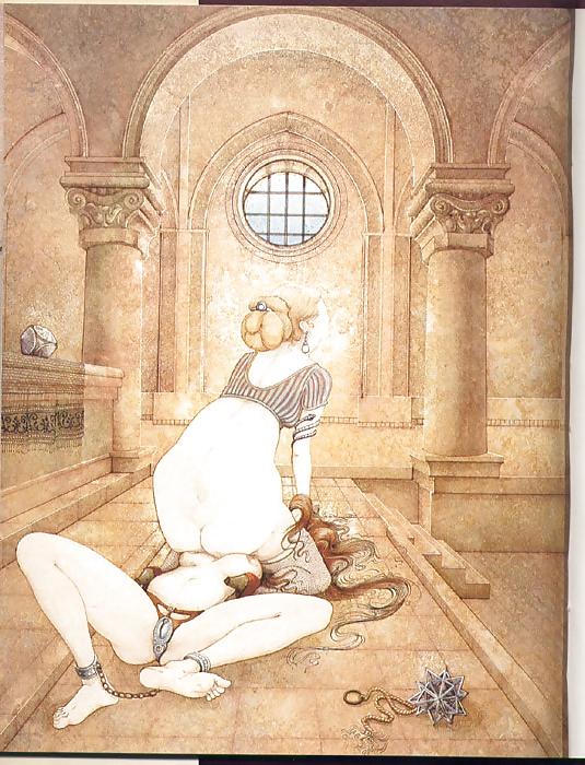 25P Vintage Erotic Drawings 5