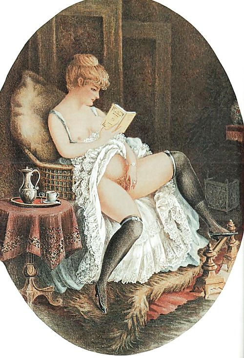 25P Vintage Erotic Drawings 5