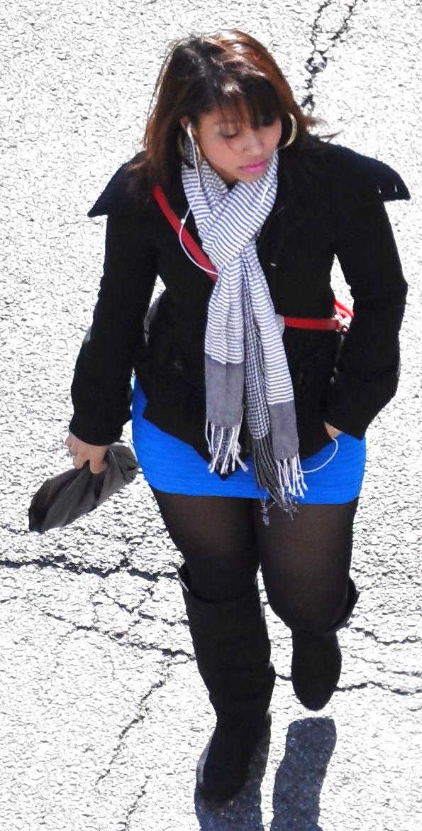 4P New York Street Girls Sexy Lating Minikskirt Teen