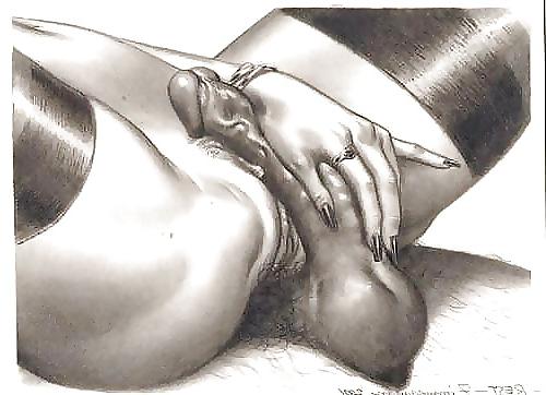 25P Erotic Drawings