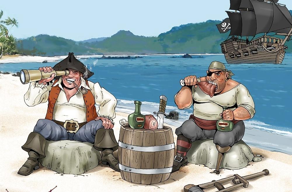 18P Pirates Chocolate Booty