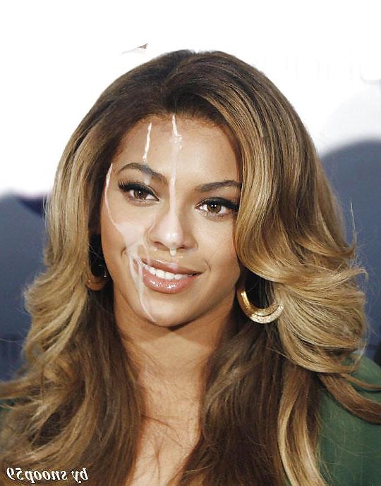25P Celebrity facials and cumshots