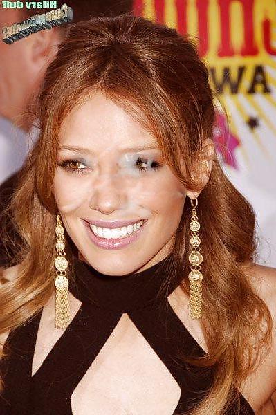 25P Celebrity facials and cumshots