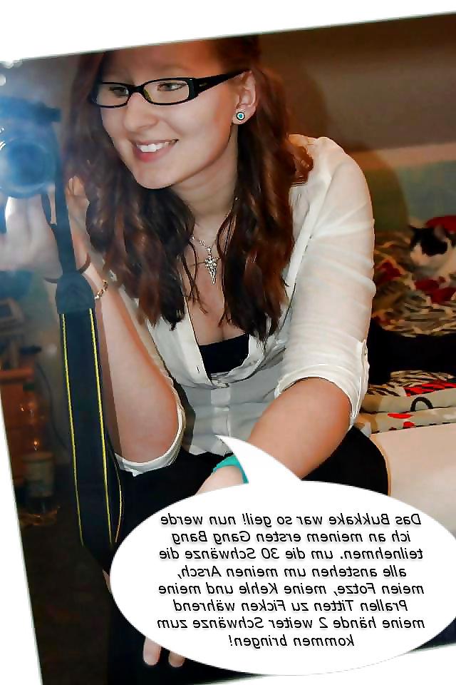 20P Social Media Sluts Captions 01 German
