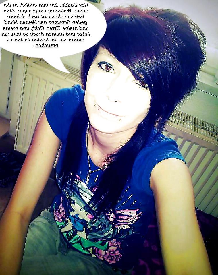 20P Social Media Sluts Captions 01 German