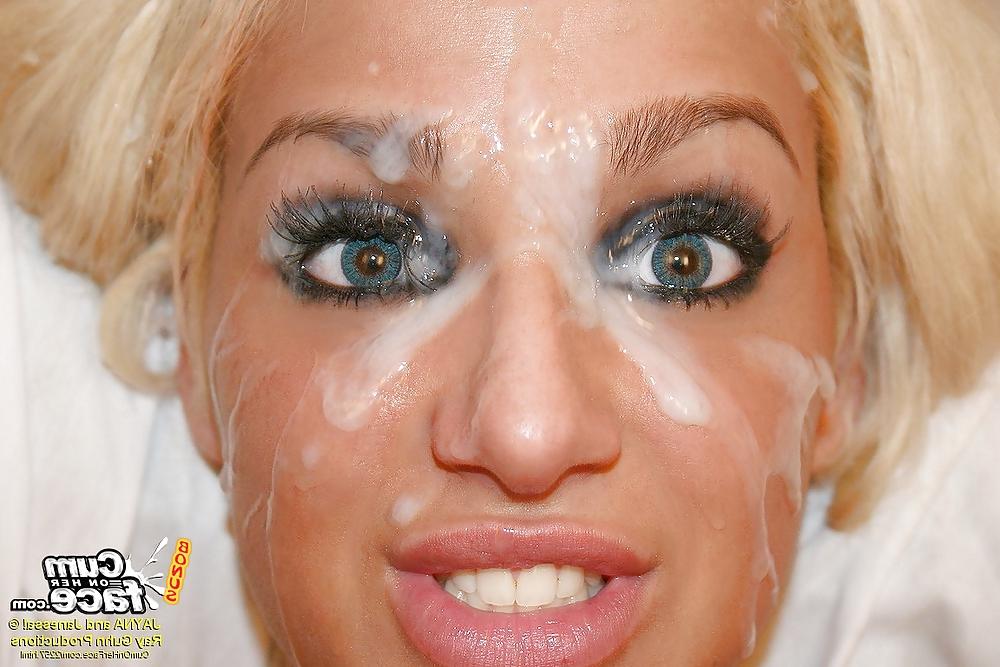 21P Cum on open eyes