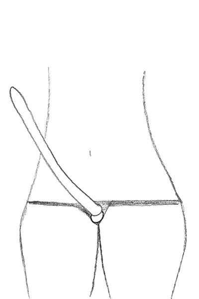25P Strap on woman drawings