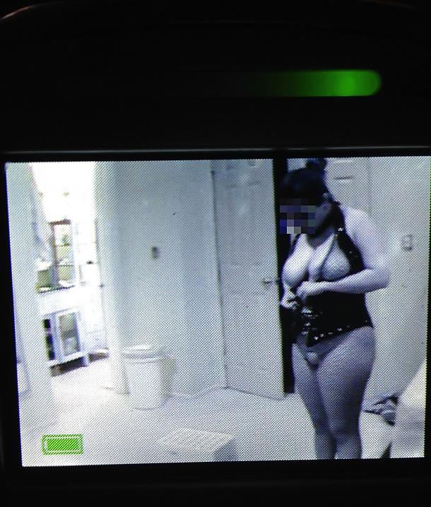 5P Indian Slave under surveillance getting ready for Master