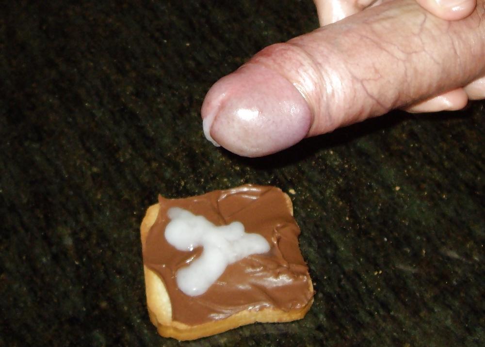 25P Cum on Food II