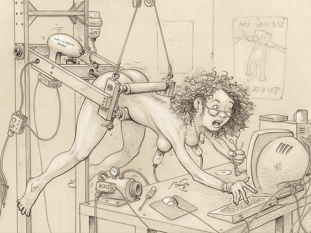25P Cartoons anal toying and masturbation Part XV