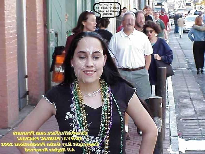 25P Cum on her face Tonya