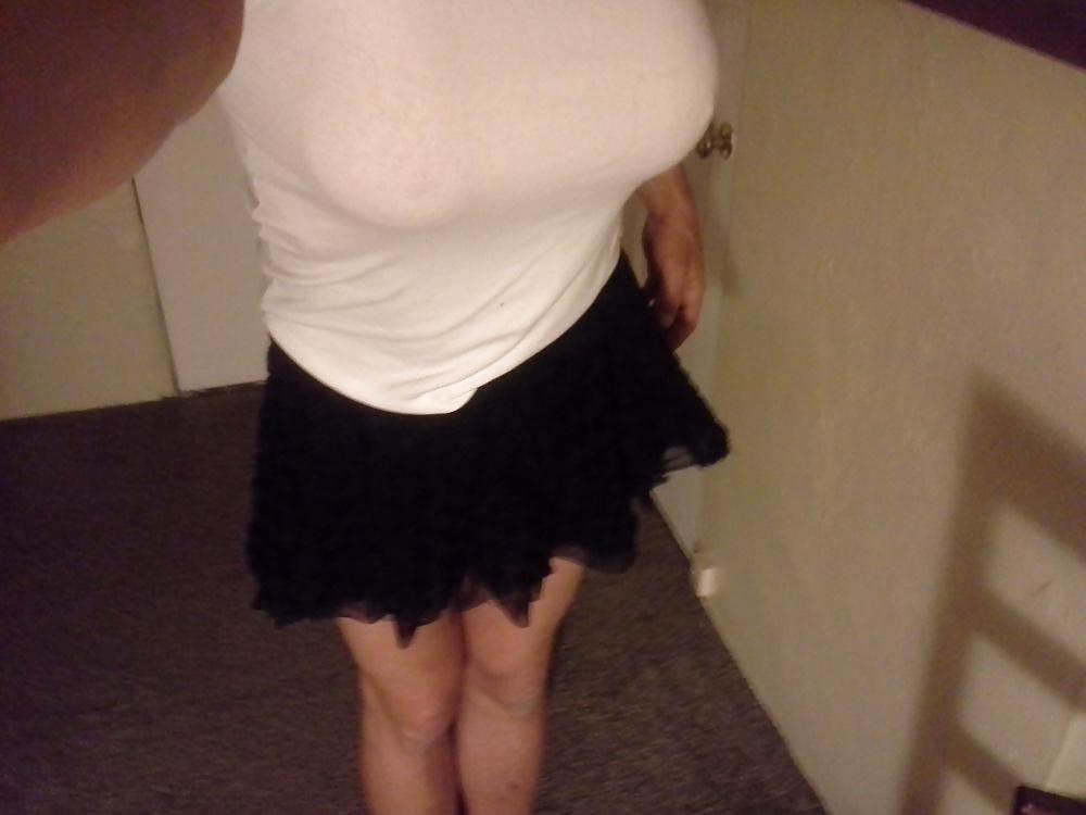 9P Lisa Love Crossdresser slutting around the house....