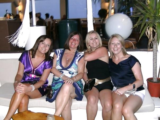 25P Ladies who wear white panties-are you looking up my skirt?