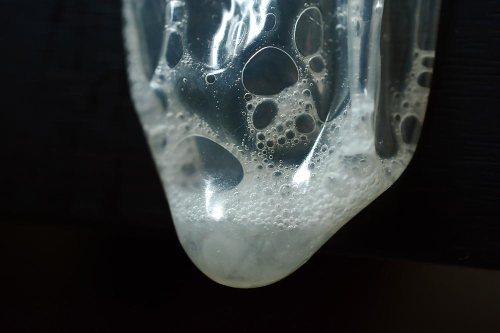 21P Pre cum and Cum in Condom