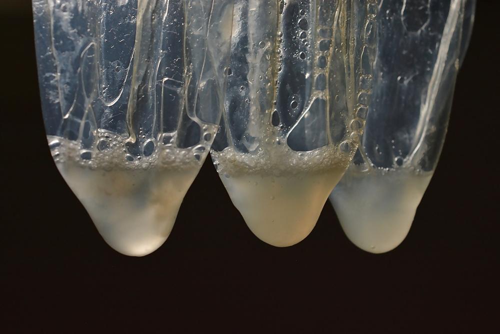 21P Pre cum and Cum in Condom