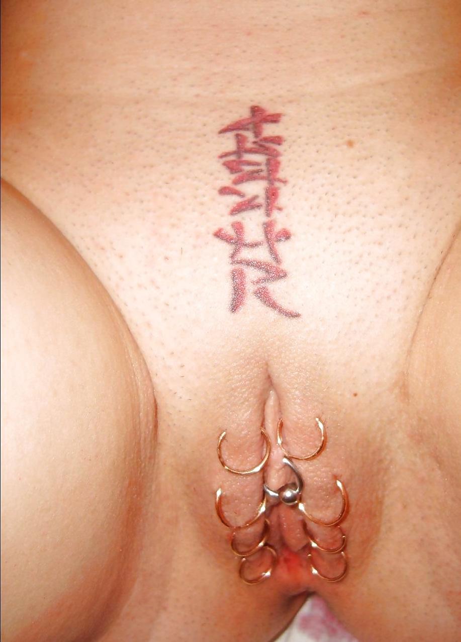 15P Piercing pussy