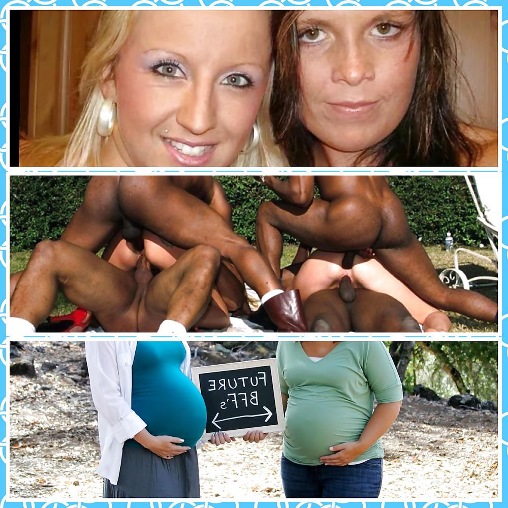 9P Cookold Fun. Pregnant fucked sluts
